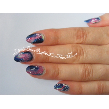 Galaxy Nail Art-1